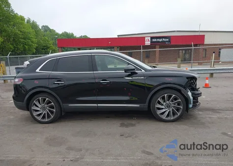 2019 Lincoln Nautilus Reserve z USA, uszkodzony, nr VIN 2LMPJ6LP8KBL19297